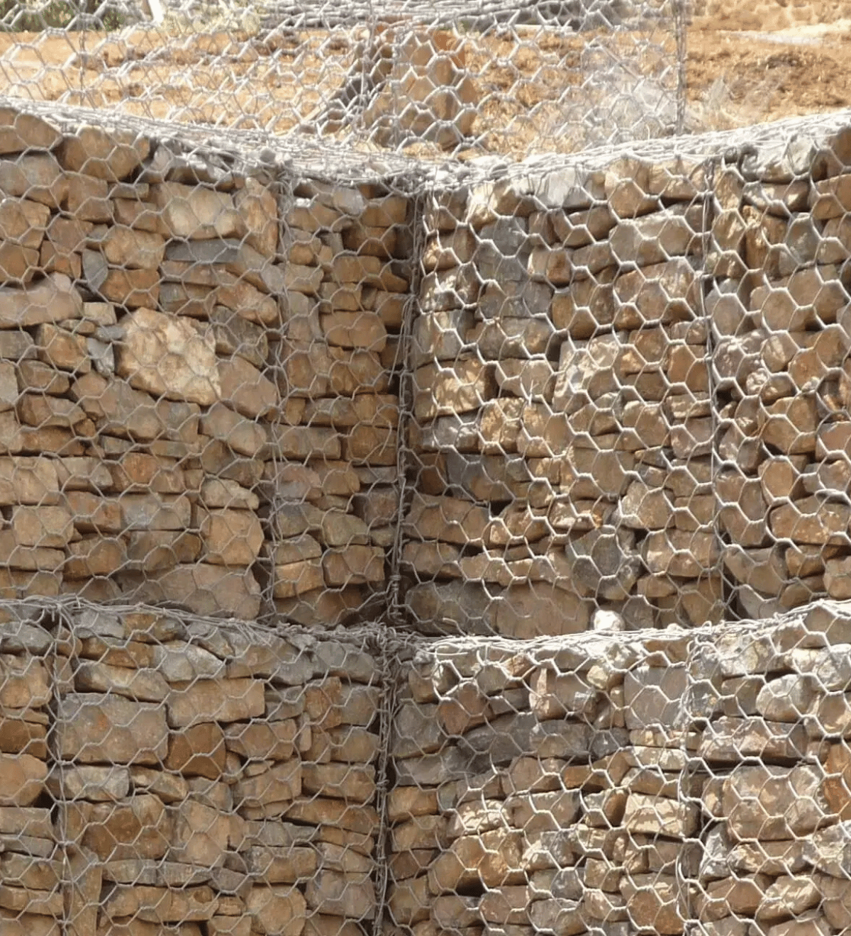 Confined Rock Mattresses